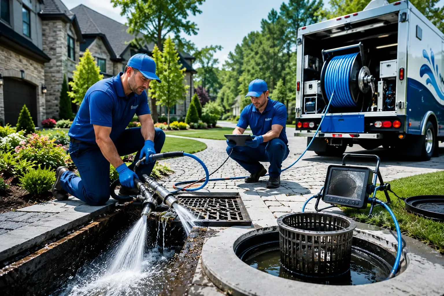 Local outdoor drain cleaning professionals in Worth, MO